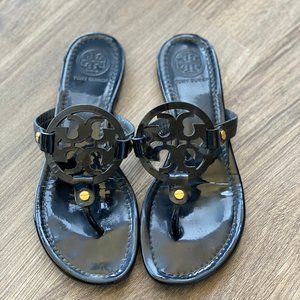 Tory Burch Black Miller Sandals
